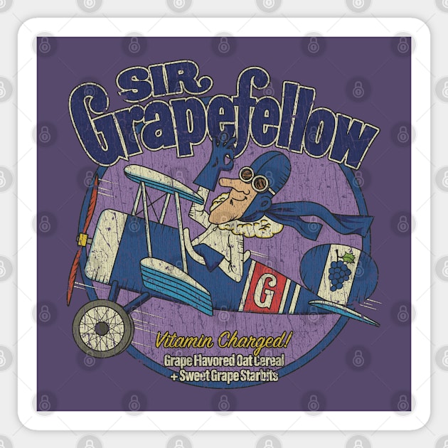 Sir Grapefellow 1972 Sticker by JCD666